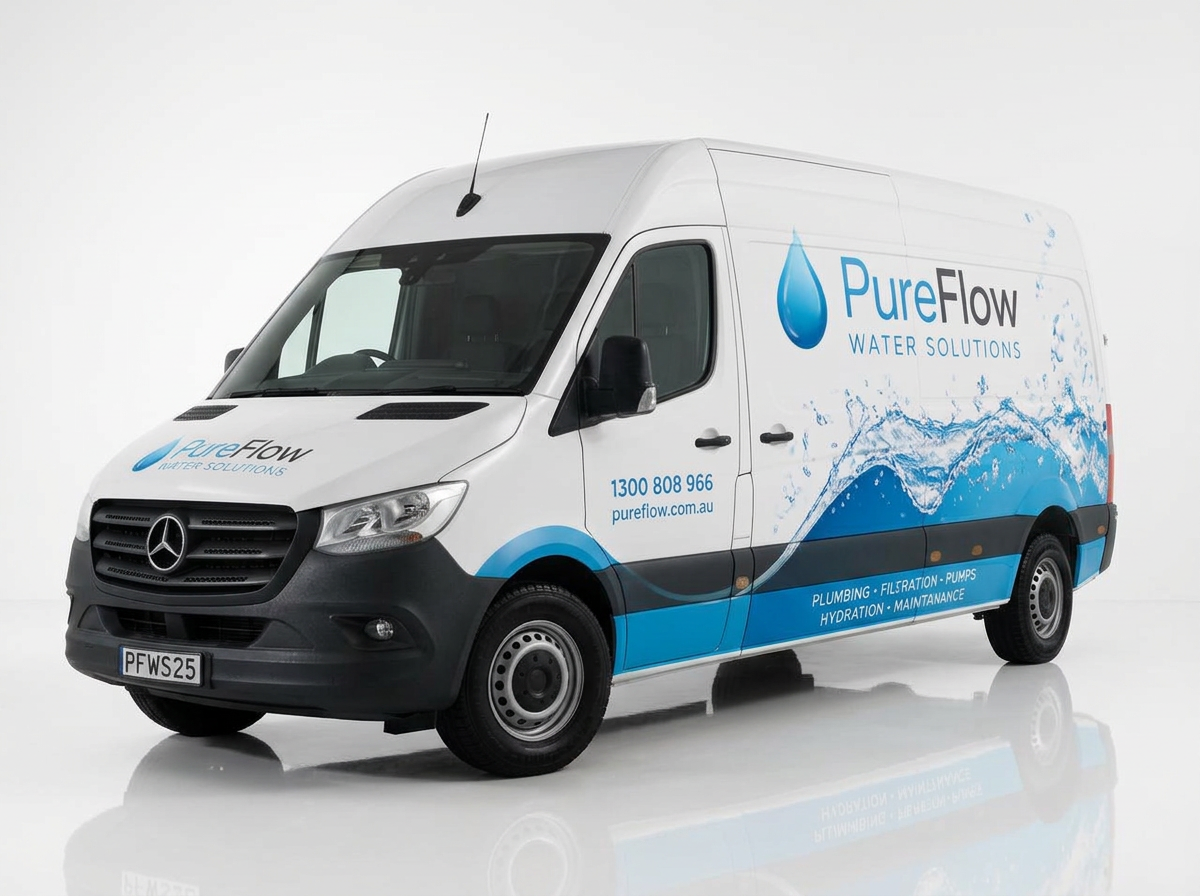 PureFlow Water — Sprinter Wrap by Wrap Zone